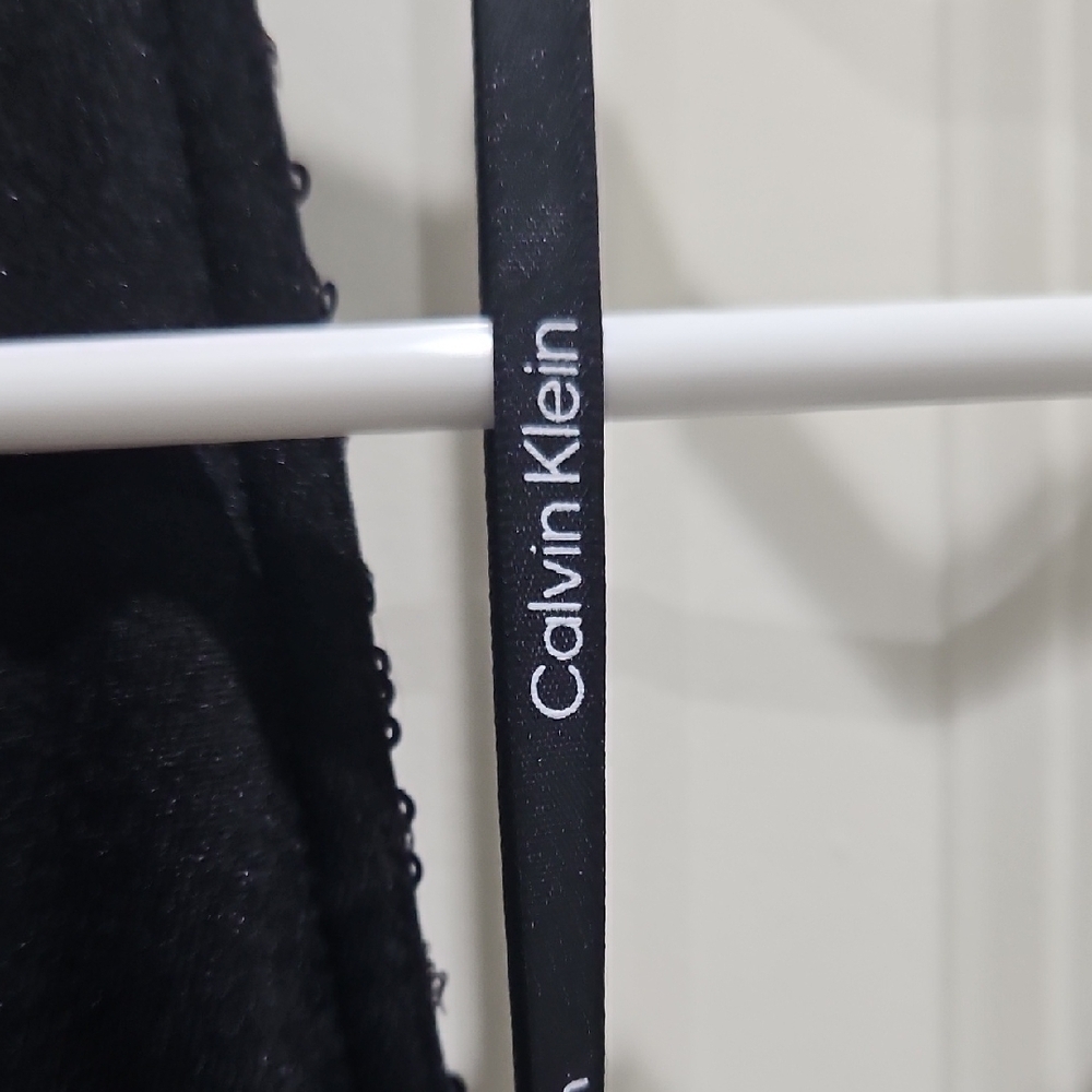 Calvin Klein Black Sequin Halter Top - Picture 3 of 6